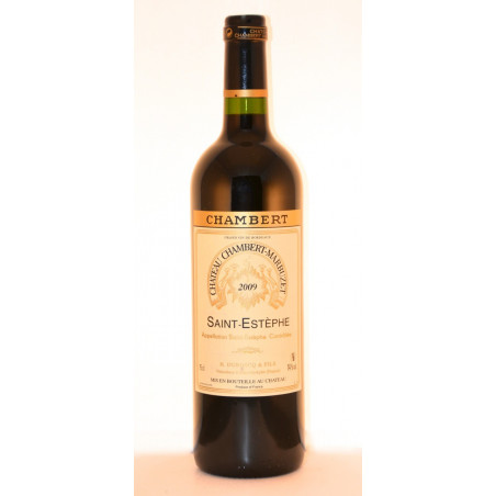 SAINT ESTEPHE CHATEAU CHAMBERT MARBUZET 2016