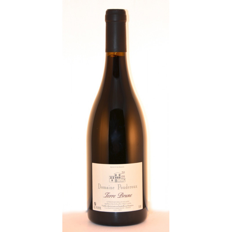 COTES DU ROUSSILLON VILLAGES DOMAINE POUDEROUX TERRE BRUNE 2016