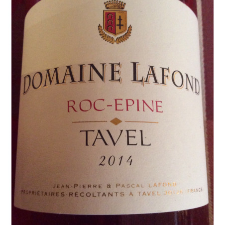 TAVEL ROC EPINE DOMAINE LAFOND 2022