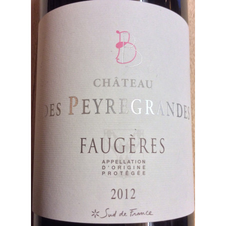 FAUGERES CHATEAU DES PEYREGRANDES 2018