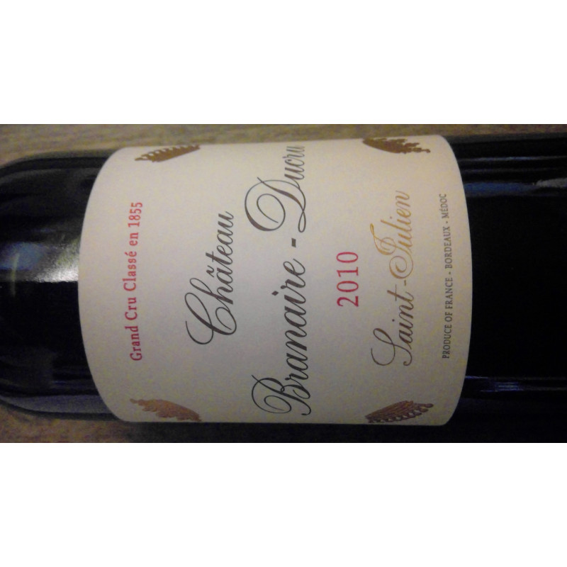 SAINT JULIEN CHATEAU BRANAIRE DUCRU 2010