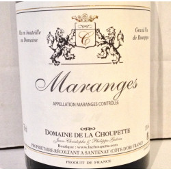 MARANGES ROUGE DOMAINE DE...