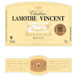 BORDEAUX CHATEAU LAMOTHE VINCENT 2016