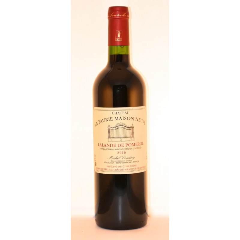 LALANDE DE POMEROL CHATEAU LA FAURIE MAISON NEUVE 2018