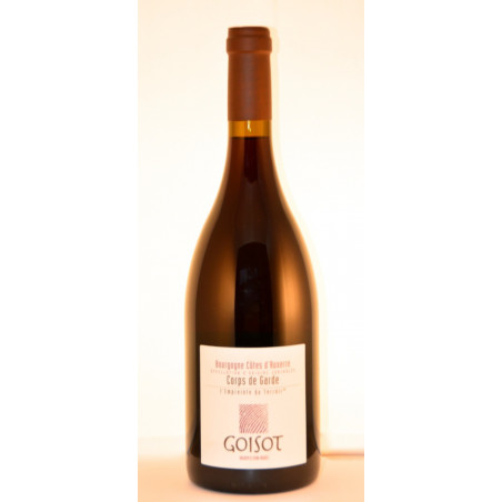 BOURGOGNE COTES D'AUXERRE ROUGE - CORPS DE GARDE - DOMAINE GOISOT 2018