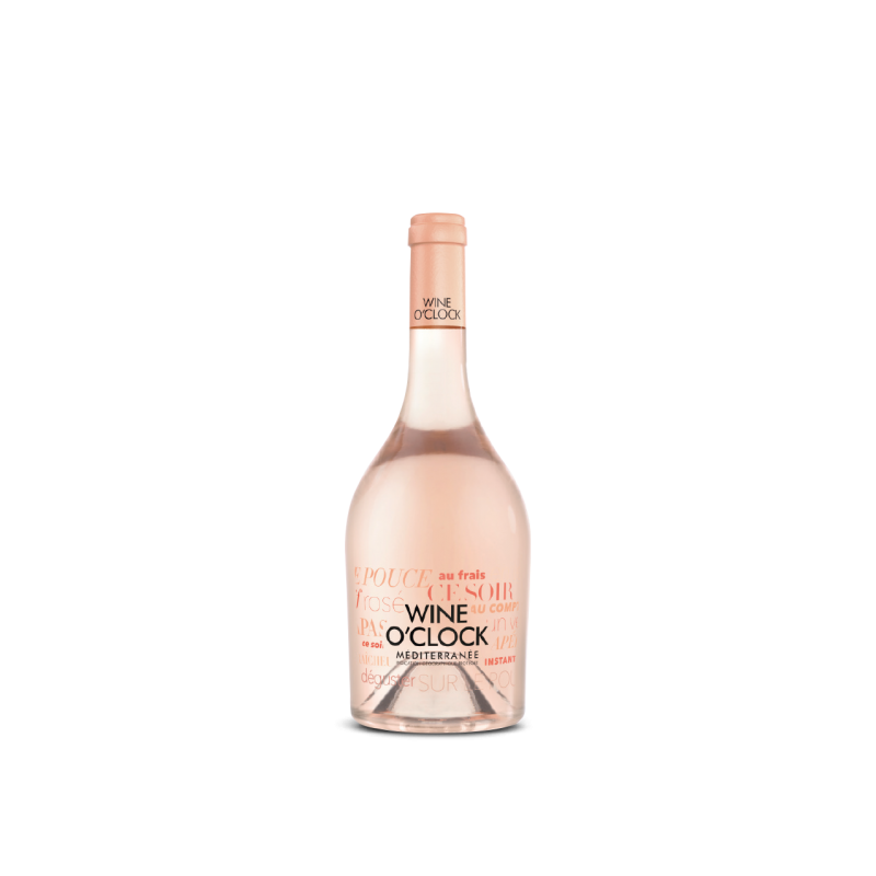 IGP MEDITERRANEE WINE O'CLOCK ROSE