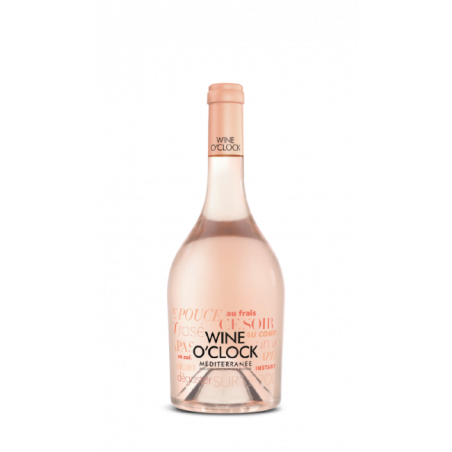 IGP MEDITERRANEE WINE O'CLOCK ROSE