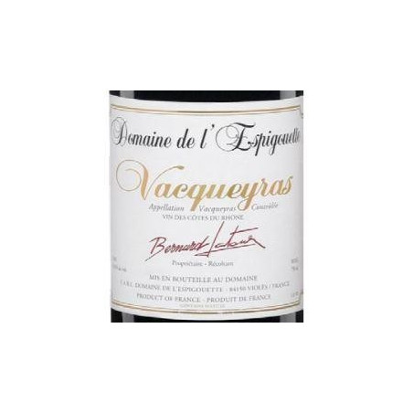 VACQUEYRAS DOMAINE DE L'ESPIGOUETTE