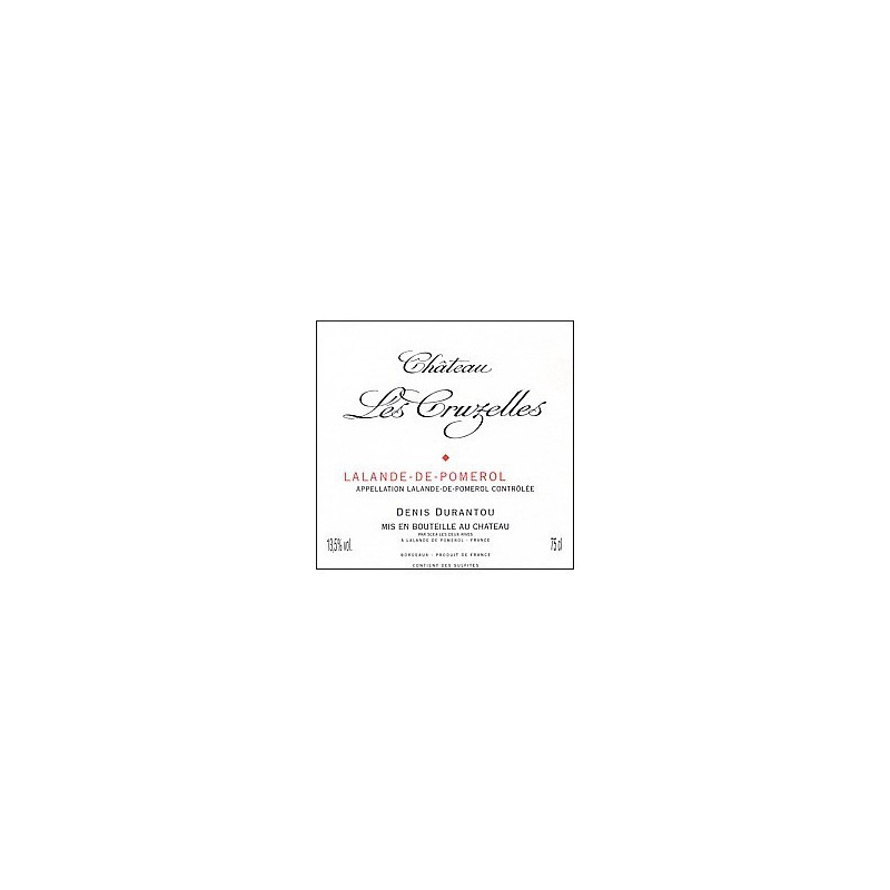 LALANDE DE POMEROL CHATEAU LES CRUZELLES 2016