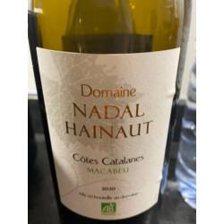 COTES CATALANES BLANC CHATEAU NADAL HAINAUT - MACCABEU