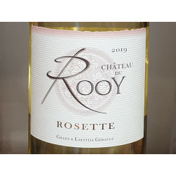 ROSETTE CHATEAU DU ROOY 2021