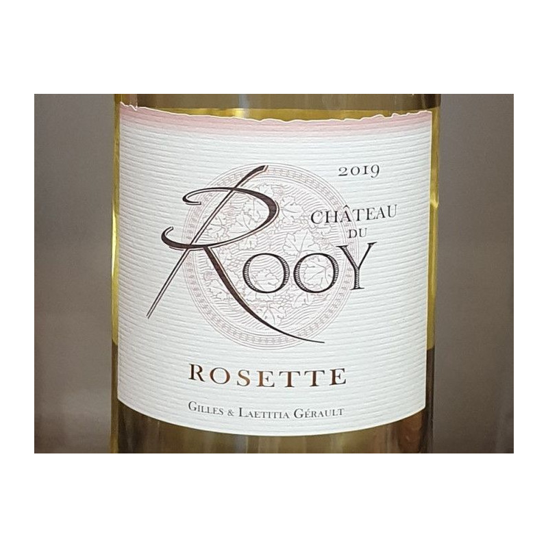 ROSETTE CHATEAU DU ROOY 2021